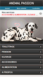 Mobile Screenshot of animal-passion.fr